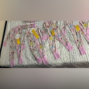 FOUR (4) Little Sleepies Limited Edition Princess Zippies